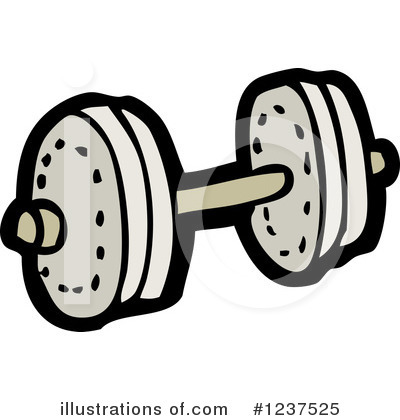Barbell Clipart #1237525 by lineartestpilot