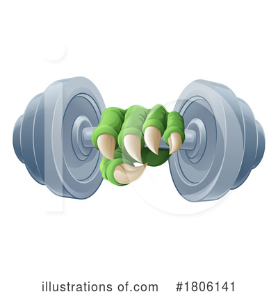 Work Out Clipart #1806141 by AtStockIllustration