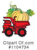 Dump Truck Clipart #1104734 by Lal Perera