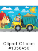 Dump Truck Clipart #1358450 by visekart