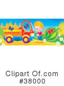 Dump Truck Clipart #38000 by Alex Bannykh