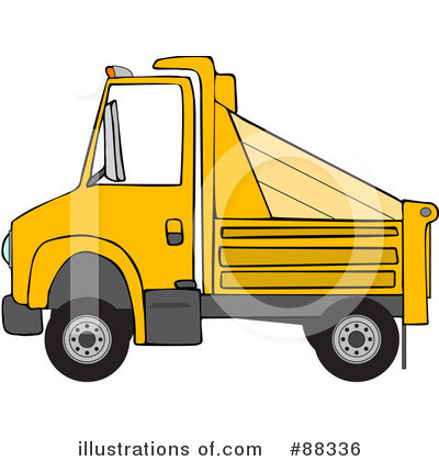 Royalty-Free (RF) Dump Truck Clipart Illustration by djart - Stock Sample #88336