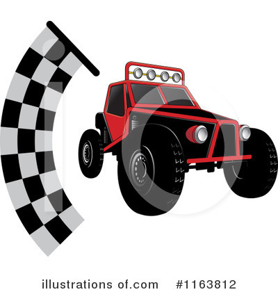 Dune Buggy Clipart #1163812 by Lal Perera