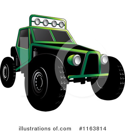 Royalty-Free (RF) Dune Buggy Clipart Illustration by Lal Perera - Stock Sample #1163814
