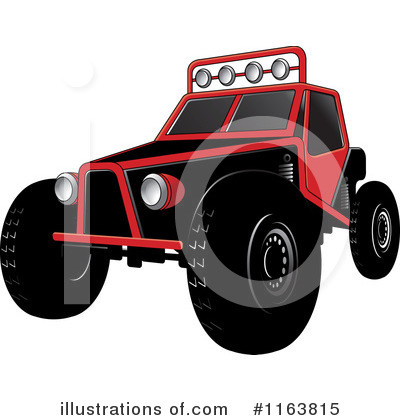 Royalty-Free (RF) Dune Buggy Clipart Illustration by Lal Perera - Stock Sample #1163815