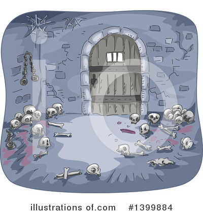 Royalty-Free (RF) Dungeon Clipart Illustration by BNP Design Studio - Stock Sample #1399884