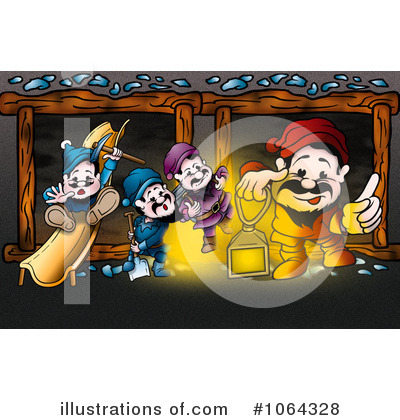 Royalty-Free (RF) Dwarf Clipart Illustration by dero - Stock Sample #1064328