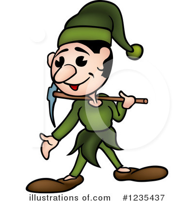 Royalty-Free (RF) Dwarf Clipart Illustration by dero - Stock Sample #1235437