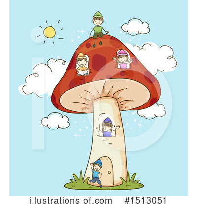 Royalty-Free (RF) Dwarf Clipart Illustration by BNP Design Studio - Stock Sample #1513051