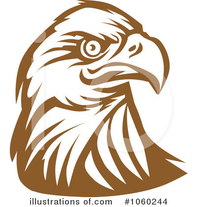 Royalty-Free (RF) Eagle Clipart Illustration by Vector Tradition SM - Stock Sample #1060244