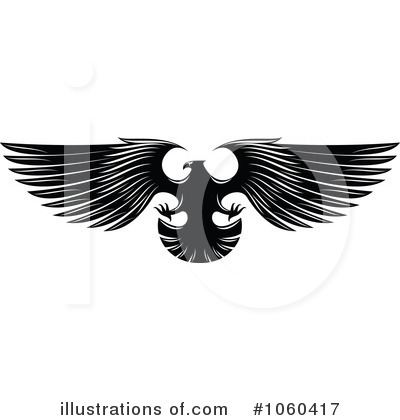 Royalty-Free (RF) Eagle Clipart Illustration by Vector Tradition SM - Stock Sample #1060417