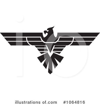 Royalty-Free (RF) Eagle Clipart Illustration by Vector Tradition SM - Stock Sample #1064816