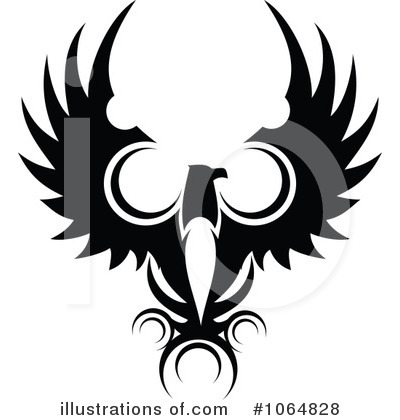 Royalty-Free (RF) Eagle Clipart Illustration by Vector Tradition SM - Stock Sample #1064828