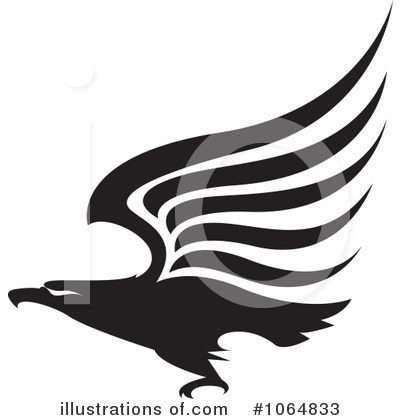 Royalty-Free (RF) Eagle Clipart Illustration by Vector Tradition SM - Stock Sample #1064833