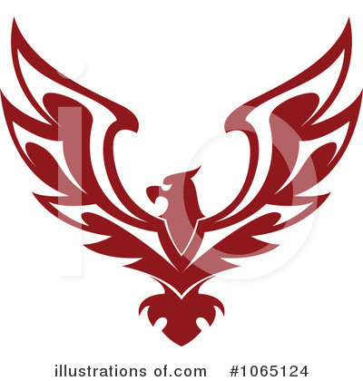Royalty-Free (RF) Eagle Clipart Illustration by Vector Tradition SM - Stock Sample #1065124