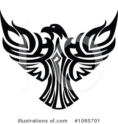 Royalty-Free (RF) Eagle Clipart Illustration by Vector Tradition SM - Stock Sample #1065701