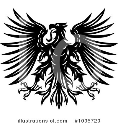 Royalty-Free (RF) Eagle Clipart Illustration by Vector Tradition SM - Stock Sample #1095720