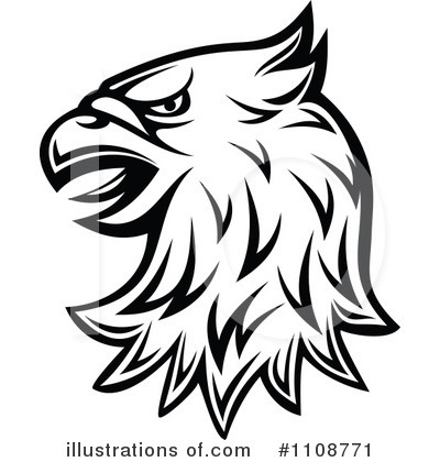 Royalty-Free (RF) Eagle Clipart Illustration by Vector Tradition SM - Stock Sample #1108771