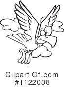 Eagle Clipart #1122038 by toonaday