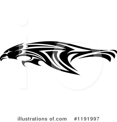 Royalty-Free (RF) Eagle Clipart Illustration by Vector Tradition SM - Stock Sample #1191997