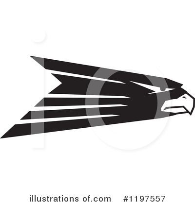 Royalty-Free (RF) Eagle Clipart Illustration by Johnny Sajem - Stock Sample #1197557