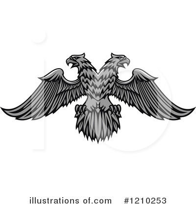 Royalty-Free (RF) Eagle Clipart Illustration by Vector Tradition SM - Stock Sample #1210253