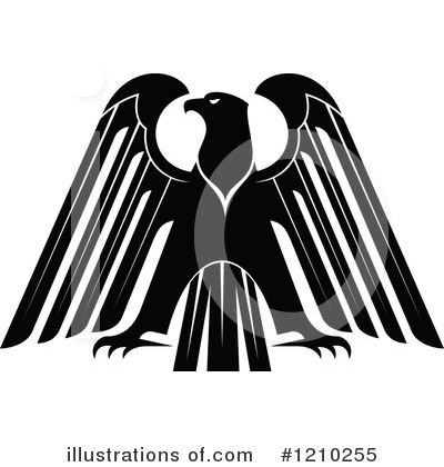 Royalty-Free (RF) Eagle Clipart Illustration by Vector Tradition SM - Stock Sample #1210255