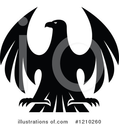 Royalty-Free (RF) Eagle Clipart Illustration by Vector Tradition SM - Stock Sample #1210260