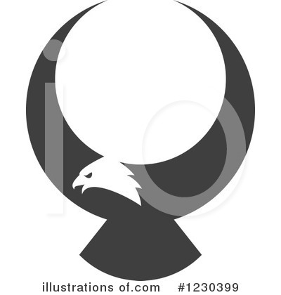 Royalty-Free (RF) Eagle Clipart Illustration by Vector Tradition SM - Stock Sample #1230399