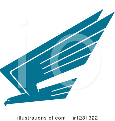 Royalty-Free (RF) Eagle Clipart Illustration by Vector Tradition SM - Stock Sample #1231322