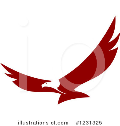 Royalty-Free (RF) Eagle Clipart Illustration by Vector Tradition SM - Stock Sample #1231325