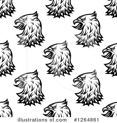 Royalty-Free (RF) Eagle Clipart Illustration by Vector Tradition SM - Stock Sample #1264861