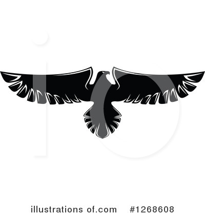 Royalty-Free (RF) Eagle Clipart Illustration by Vector Tradition SM - Stock Sample #1268608