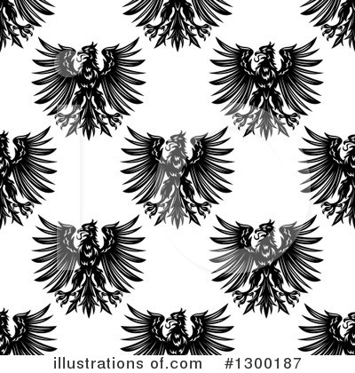 Royalty-Free (RF) Eagle Clipart Illustration by Vector Tradition SM - Stock Sample #1300187