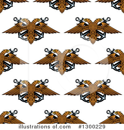 Royalty-Free (RF) Eagle Clipart Illustration by Vector Tradition SM - Stock Sample #1300229