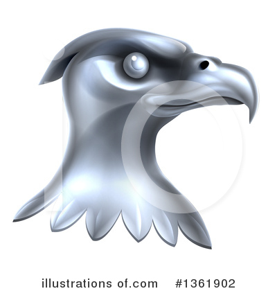 Royalty-Free (RF) Eagle Clipart Illustration by AtStockIllustration - Stock Sample #1361902