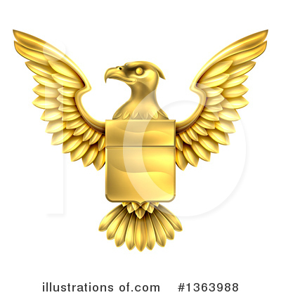 Royalty-Free (RF) Eagle Clipart Illustration by AtStockIllustration - Stock Sample #1363988