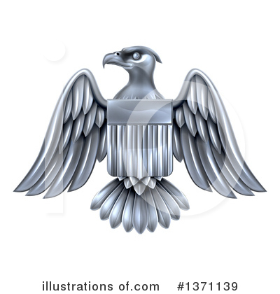 Royalty-Free (RF) Eagle Clipart Illustration by AtStockIllustration - Stock Sample #1371139