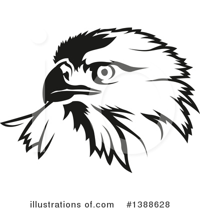 Royalty-Free (RF) Eagle Clipart Illustration by dero - Stock Sample #1388628