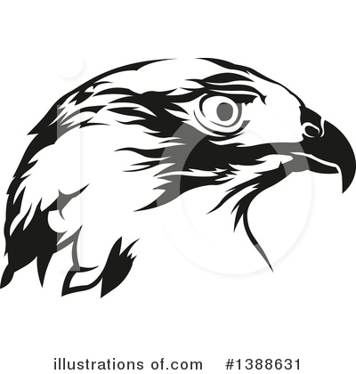 Royalty-Free (RF) Eagle Clipart Illustration by dero - Stock Sample #1388631