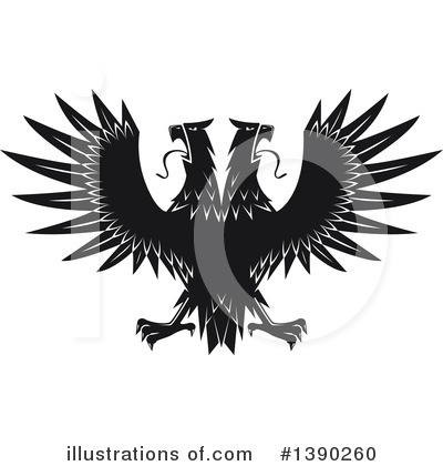 Royalty-Free (RF) Eagle Clipart Illustration by Vector Tradition SM - Stock Sample #1390260