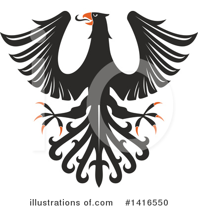 Royalty-Free (RF) Eagle Clipart Illustration by Vector Tradition SM - Stock Sample #1416550