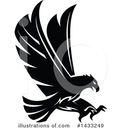 Royalty-Free (RF) Eagle Clipart Illustration by Vector Tradition SM - Stock Sample #1433249