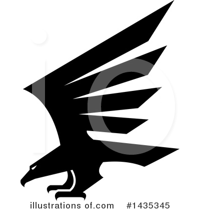 Royalty-Free (RF) Eagle Clipart Illustration by Vector Tradition SM - Stock Sample #1435345