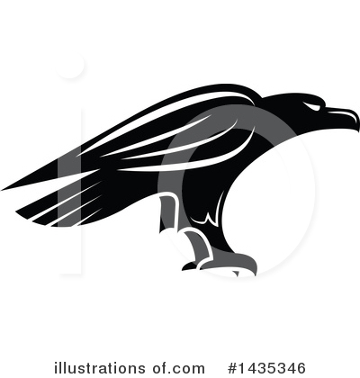 Royalty-Free (RF) Eagle Clipart Illustration by Vector Tradition SM - Stock Sample #1435346
