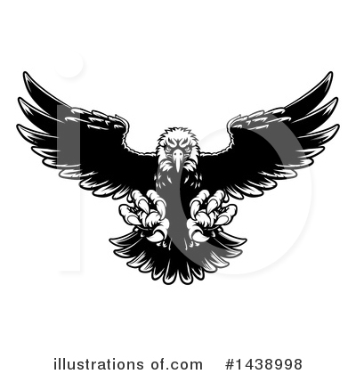 Royalty-Free (RF) Eagle Clipart Illustration by AtStockIllustration - Stock Sample #1438998