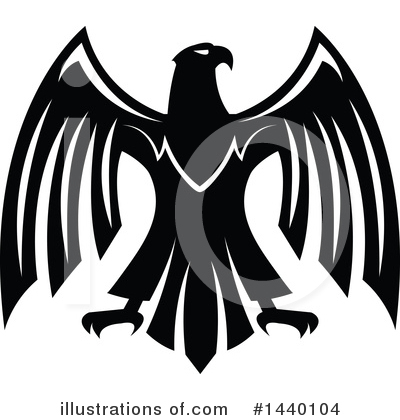 Royalty-Free (RF) Eagle Clipart Illustration by Vector Tradition SM - Stock Sample #1440104