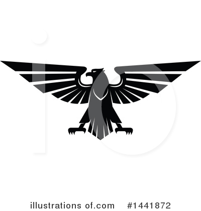 Royalty-Free (RF) Eagle Clipart Illustration by Vector Tradition SM - Stock Sample #1441872