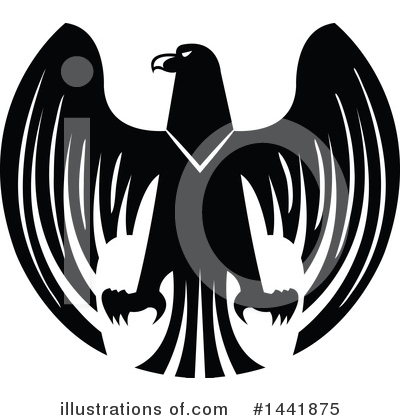 Royalty-Free (RF) Eagle Clipart Illustration by Vector Tradition SM - Stock Sample #1441875