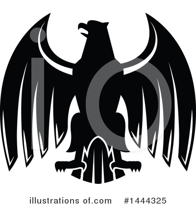 Royalty-Free (RF) Eagle Clipart Illustration by Vector Tradition SM - Stock Sample #1444325